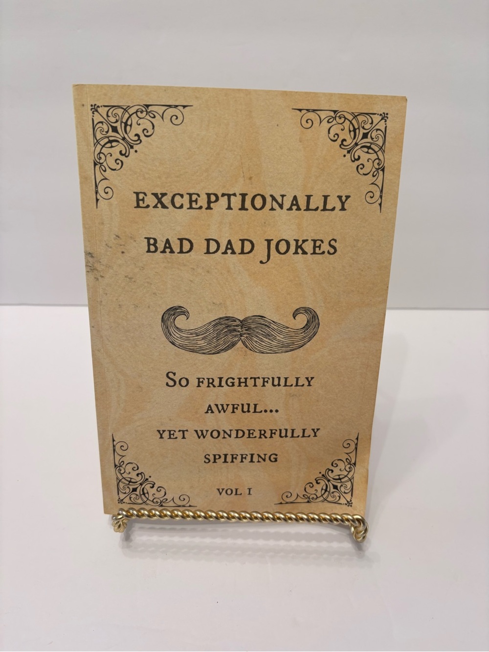 📘 Exceptionally Bad Dad Jokes by Spiffy McChappy – Paperback Humor Book